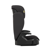 Graco Junior Maxi i-Size R129 Highback Booster car seat with cupholders, Suitable from 100-150cm (approx. 3.5 to 12 years), Midnight fashion