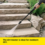 Kärcher K 2 Power Control Home pressure washer, pressure: max. 110 bar, flow rate: 360 l/h, area: 20 m²/h, water filter, weight: 4.0 kg, high-pressure gun, dirt blaster, spray lance, Home Kit